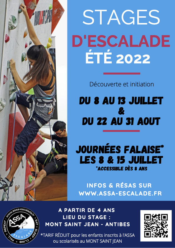 Stages d'Escalade